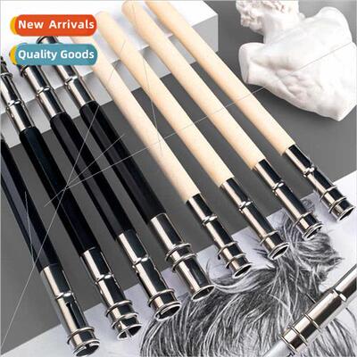 Pencil Extender Dual Head Metal Stainless Steel Lengthening