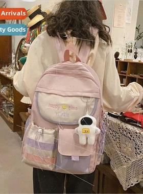 new tide Korean backpack Japan college wind student schoolba