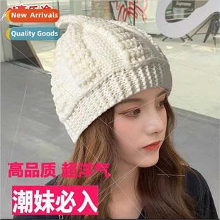 winter wool caps new Korean velvet fall thickened 2022 cap