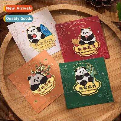 Cute Blessing Book Buckle Creative Cartoon Bookmark Metal Pe