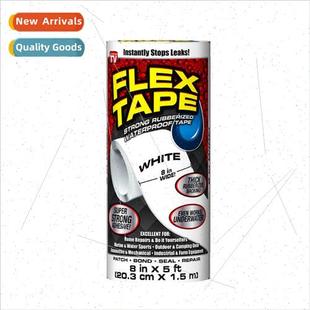 Black/Whe Super Strong Waterproof Tape Stop Leak Seal Crac