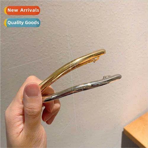 Irregular metal hair clips headdress new high-class sense ba