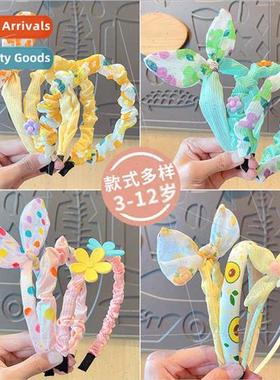 Children hair bands girls -slip not strangle head baby hair