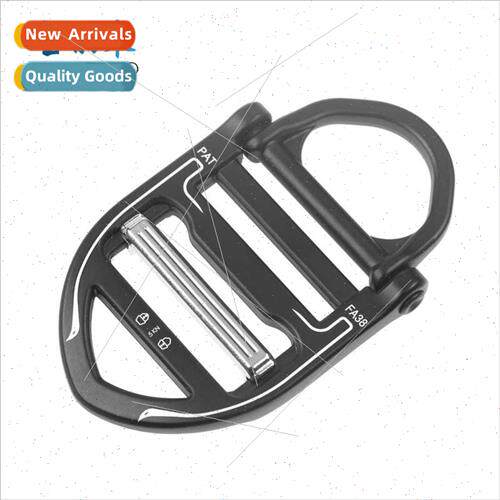 39mm zinc alloy tactical belt pull ring metal adjustable buc