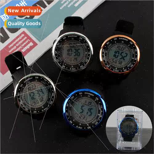 Deep waterproof large screen metal multifunction luminous wa