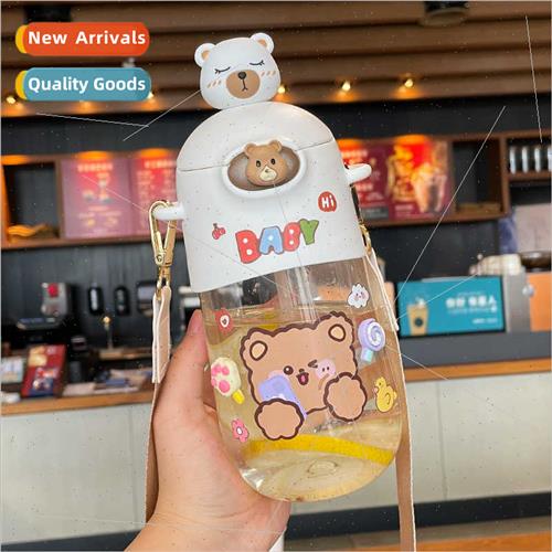 Cute super cute doll water cup girls high value plastic wate