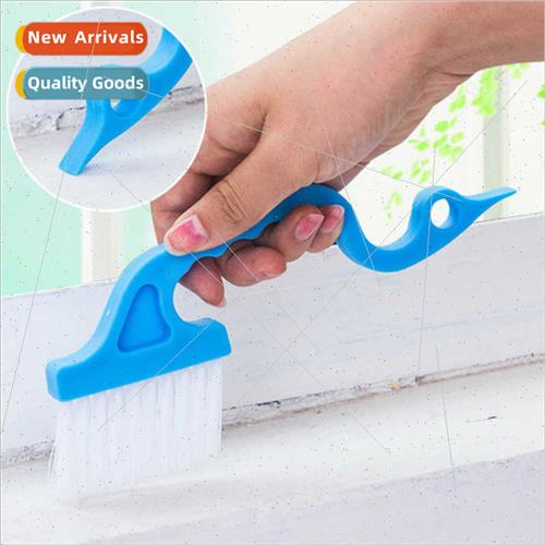 HHeld Grooved Door & Window Crevice Brush Kchen & Bathroom G