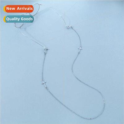 Europe Fashion Hundreds eyeglasses chain mask lanyard cross