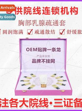 Breast Kit 适用Beauty Salon Pink Ribbon Mammary Unblocking M