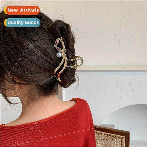 new metal large shark clip female hair clips hairpin hairpin