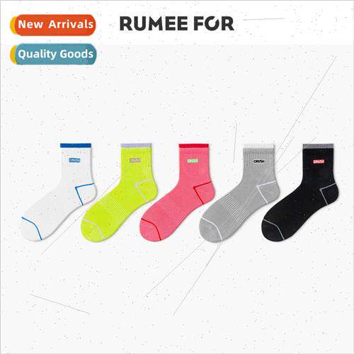 Socks women short socks fall winter thick simple leisure emb