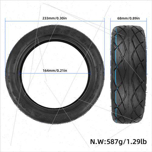 Chaoyang 10x2.50-6.5 Vacuum Tires 适用Shilop 10 inch Electri