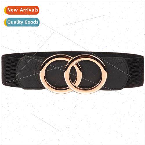 Elastic Belt Ladies Double Loop Letter Fashion New Summer La