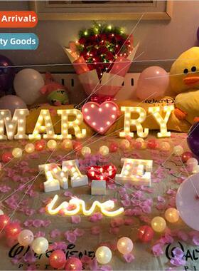 INSLED letter lights luminous decorative lights creative nig