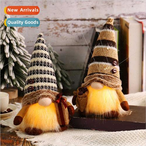 Coffee Glow Kn Hat Doll 2023 Faceless Doll Long Beard Forest
