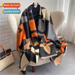Europe Uned States new letters fashion faux cashmere scarf f