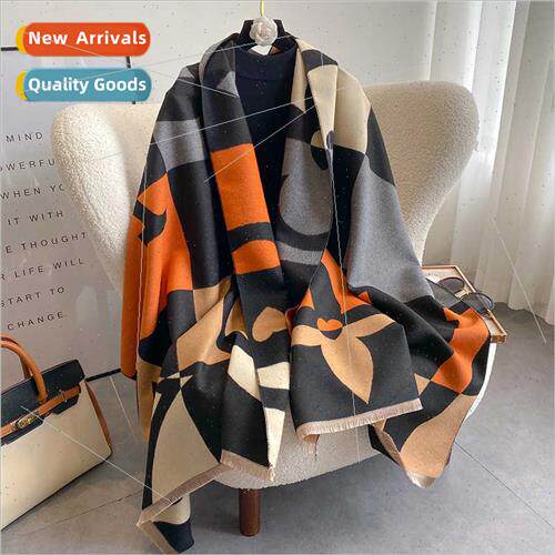 Europe Uned States new letters fashion faux cashmere scarf f