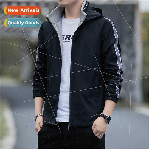 Jacket men 2022 autumn new Korean  nd casual loose loose hun