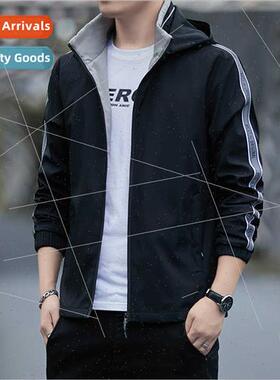 Jacket men 2022 autumn new Korean  nd casual loose loose hun