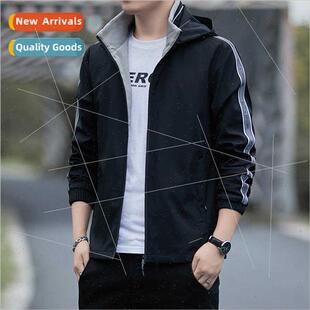 Jacket men 2022 autumn new Korean  nd casual loose loose hun
