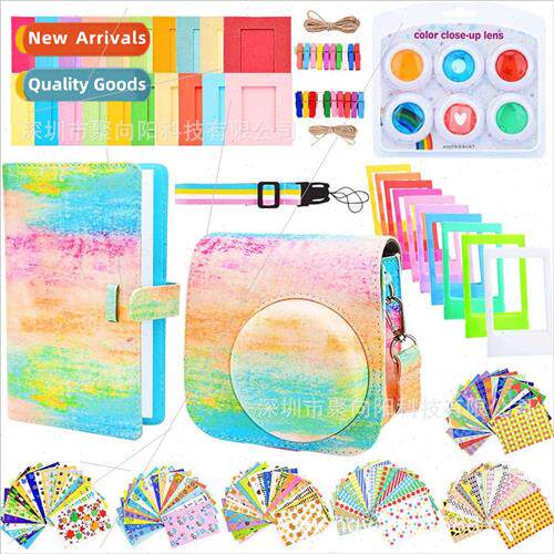 Polaroid camera mini 9 8+814 in 1 set oil color album camera