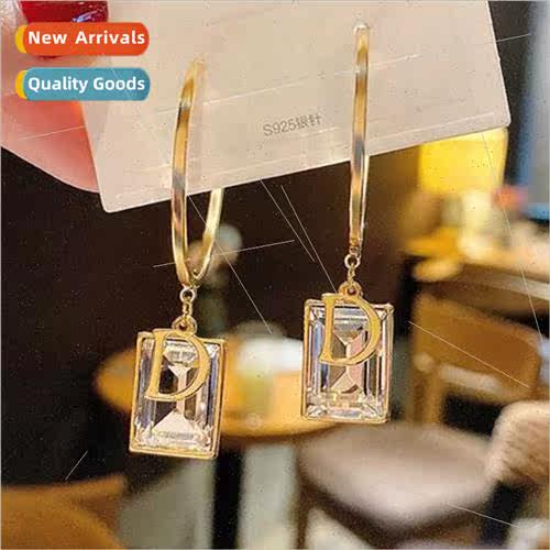 925 silver pin earrings female earrings earrings 2023 new ti