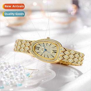 steel band women Snake diamonds stars watch alloy full