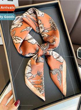 Korean  spring summer orange roses high-grade silk mulberry