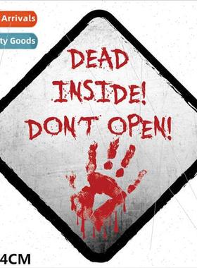 Resident Evil Handprint Car Sticker DEAD INSIDE Umbrella Sti