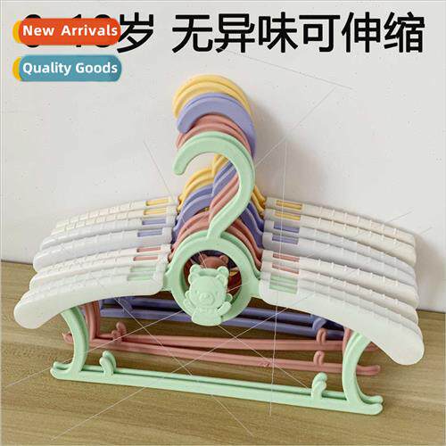 Multifunctional cartoon children retractable coat rack baby