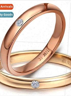 Wedding diamond ring color gold couple pair ring son men wom