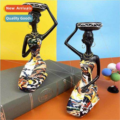 Creative African woman exotic home furnishings Europe candle