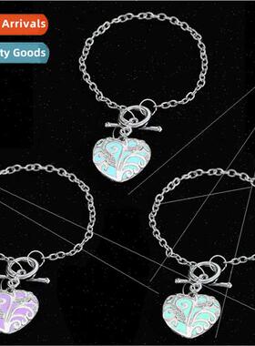Diamond Peach Heart minescent Bracelet Ocean Star minous Hea