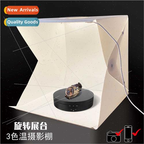 Mini Photo Booth Foldable 40cm Cooling & Heating LED Triple