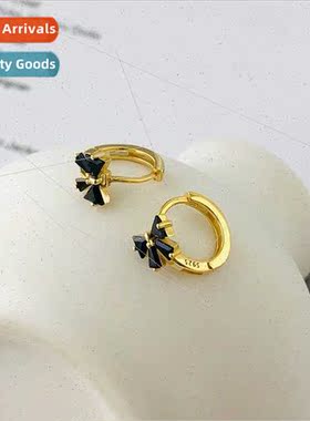 s925 silver earrings fashion diamond butterfly earrings fema