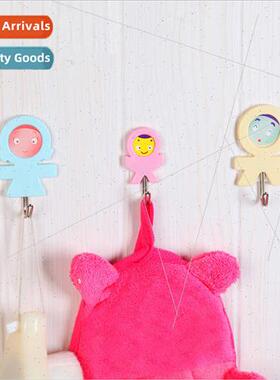 Kchen trio creative cute hooks Multi-purpose wall hooks Bath