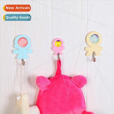 Kchen trio creative cute hooks Multi-purpose wall hooks Bath