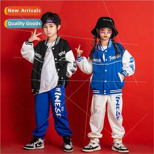 Costume Dance Hip Hop Dres Children Jazz Set