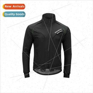 Fall Winter Cycling Jersey Top Men Women Fleece Long Sleeve