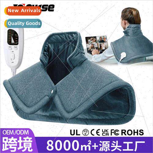Warm shoulder warm back heating body warming blanket plush e