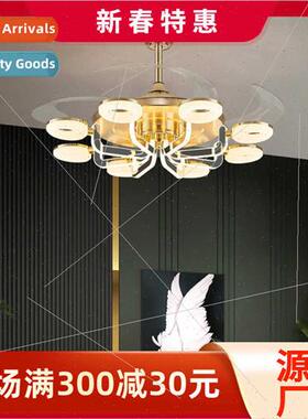Ceiling fan light 适用home use all-in-one chandelier 2023 ne