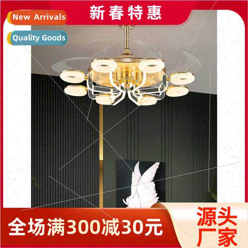 Ceiling fan light 适用home use all-in-one chandelier 2023 ne
