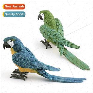 Bird Animals Parrot Forest Solid Birds Static Plastic Flying