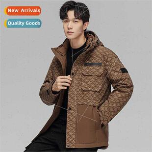 2023 new winter men down jacket winter youth fashion windpro