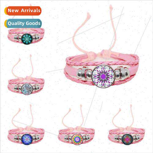 Accessories Charming henna yoga bracelet Multicolour mandala