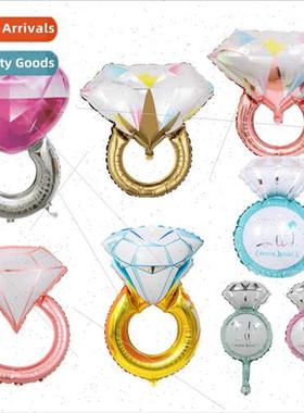 Wedding wedding room proposal decoration diamond ring modell