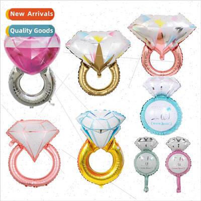 Wedding wedding room proposal decoration diamond ring modell