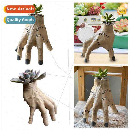 LP New Adams Family Broken HPlanter Halloween Decorations Ou