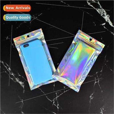 Laser self-sealing bags jewelry cell phone case data line pa