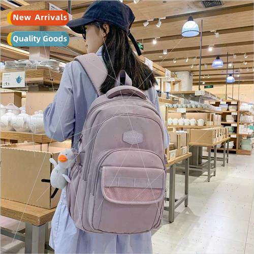 new large-capacy junior college men women casual fashion sch